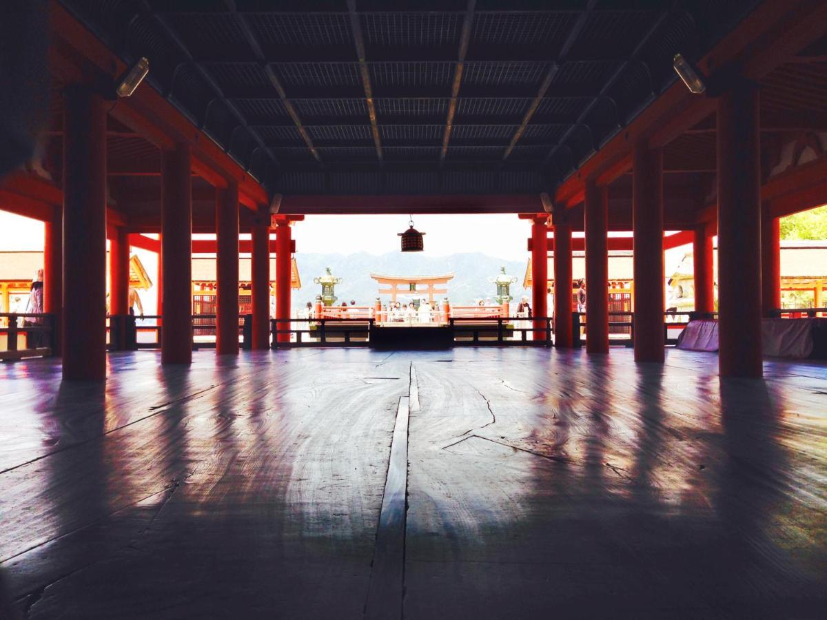 Oyado Tsukiusagi Hatsukaichi Dış mekan fotoğraf